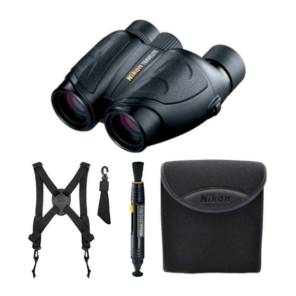 Binoculares Nikon Travelite 8x25 Porro Prism Con Arnés - Venta Internacional.