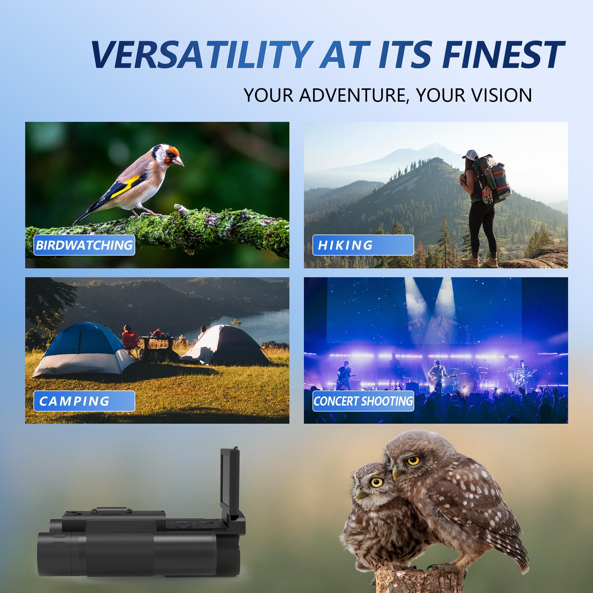 Foto 7 | Binoculares Digitales Genéricos Con Cámara De 40 Mp Y Zoom Óptico De 10x - Venta Internacional.