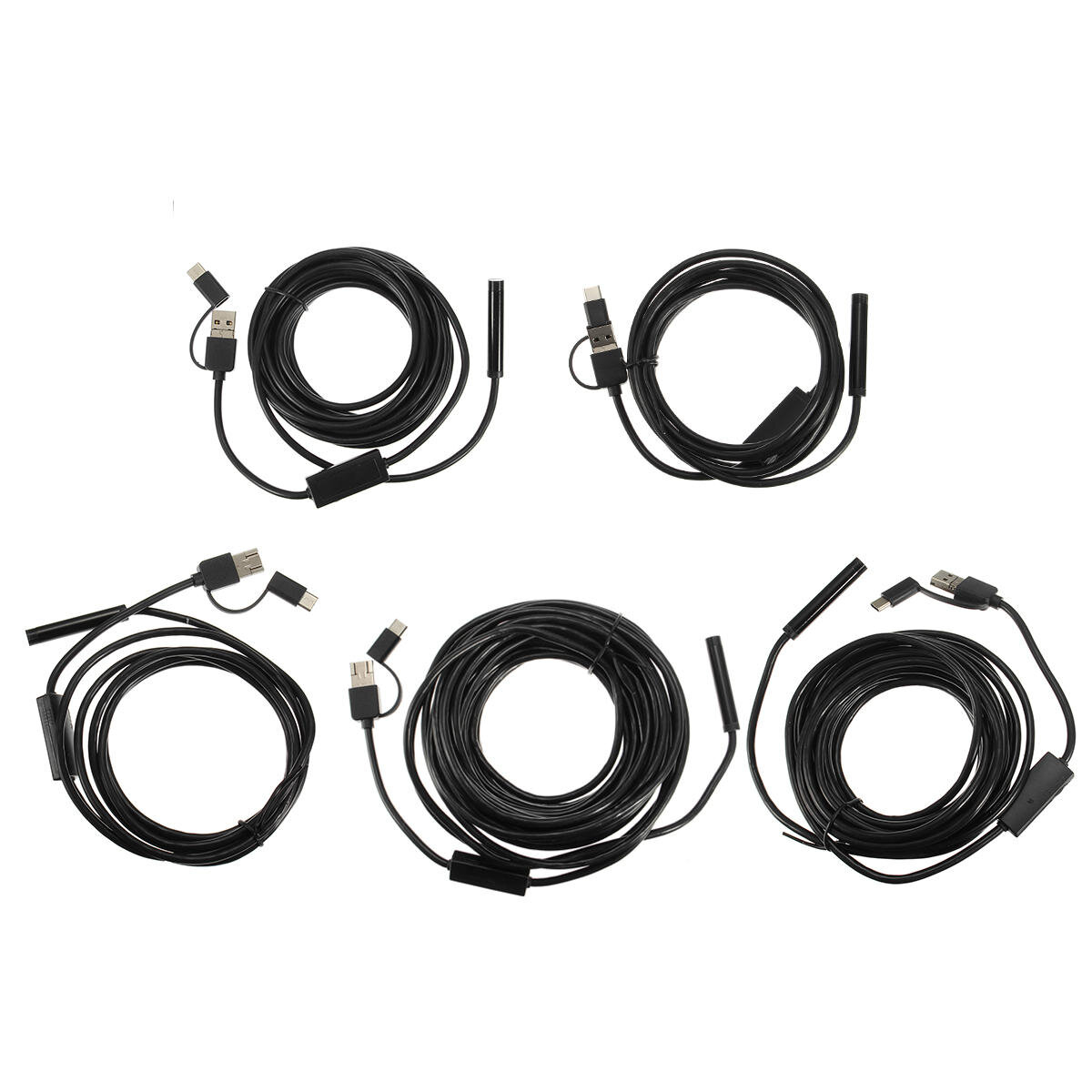Foto 4 pulgar | Cámara De Inspección Endoscópica Usb 1200p Hd Boroscope Ip68 - Venta Internacional.