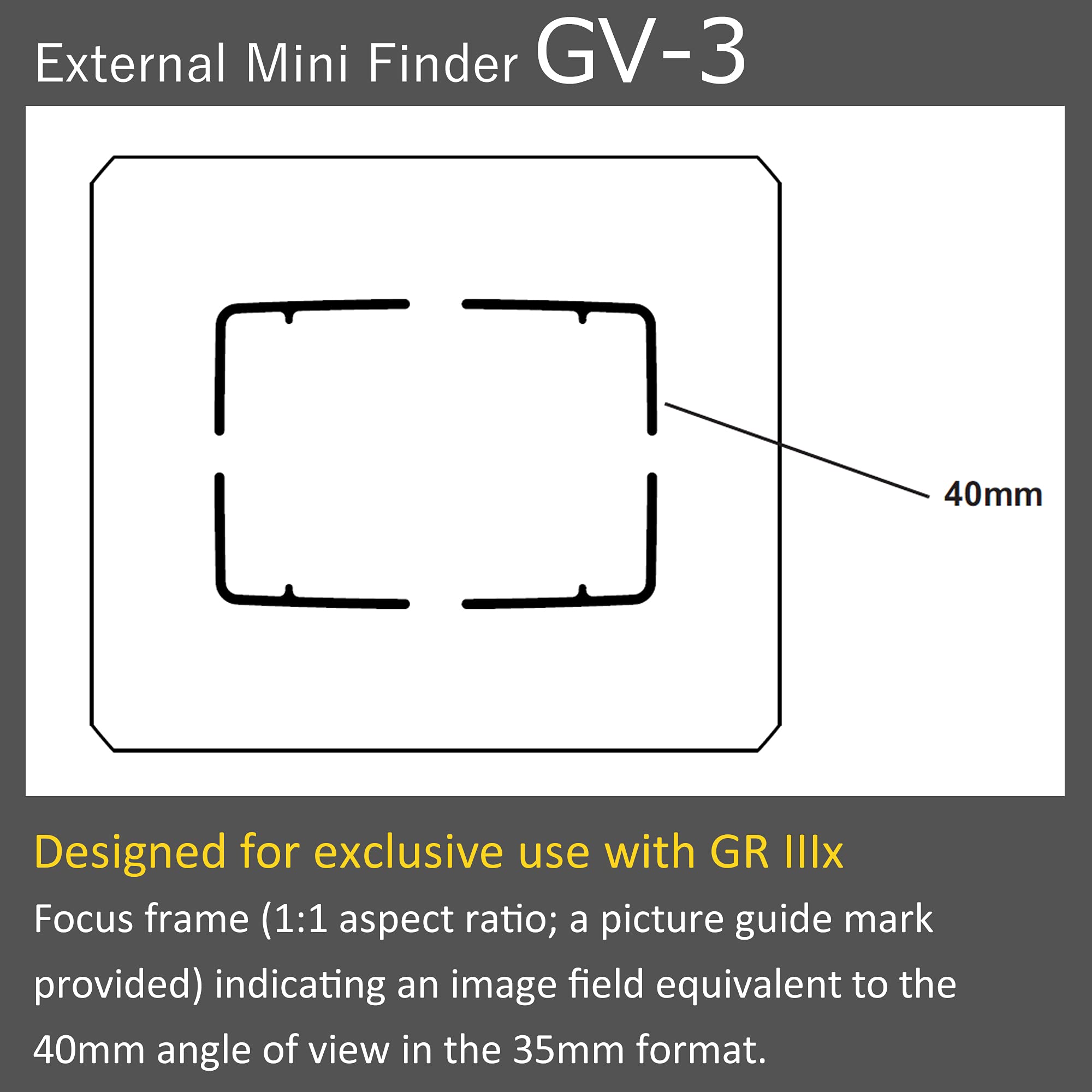 Foto 4 | Minibuscador Externo Ricoh Gv-3 Para Ricoh Gr Iiix - Venta Internacional.