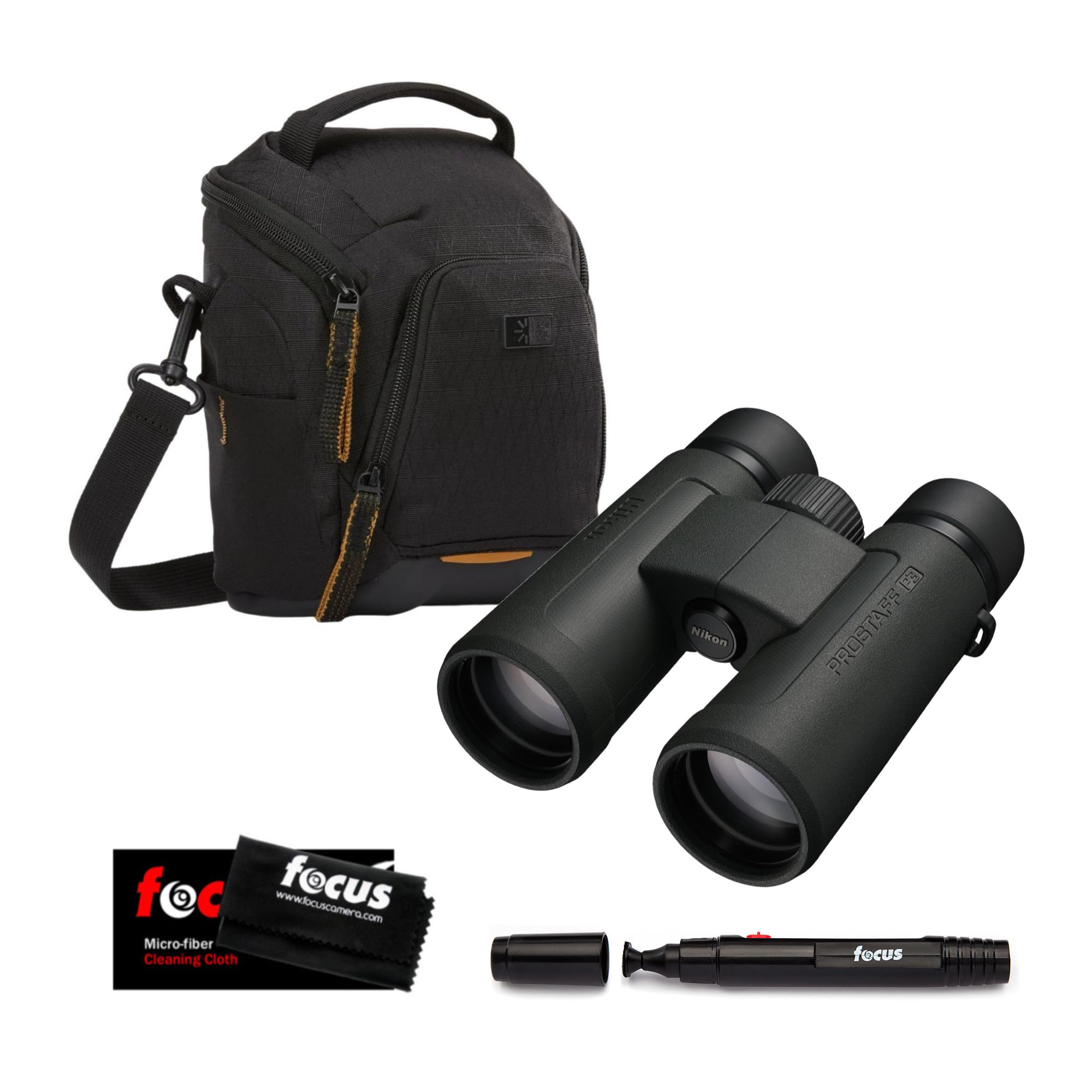 Binoculares Nikon Prostaff P3 8x42 Con Bolsa, Bolígrafo De Limpieza Y Paño - Venta Internacional.