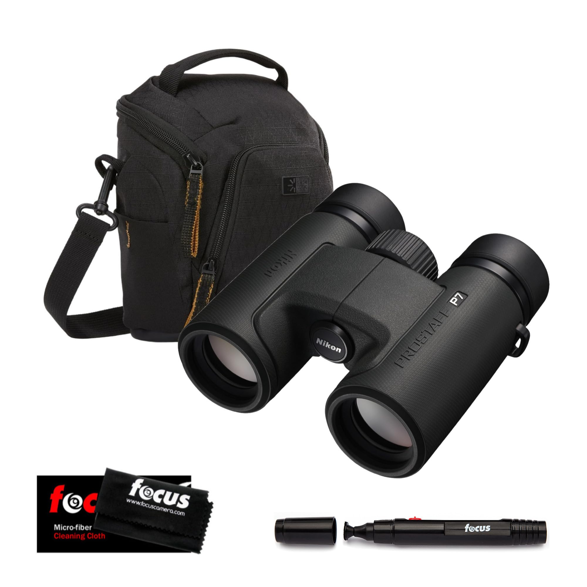 Binoculares Nikon Prostaff P7 8x42 Con Bolsa, Bolígrafo De Limpieza Y Paño - Venta Internacional.