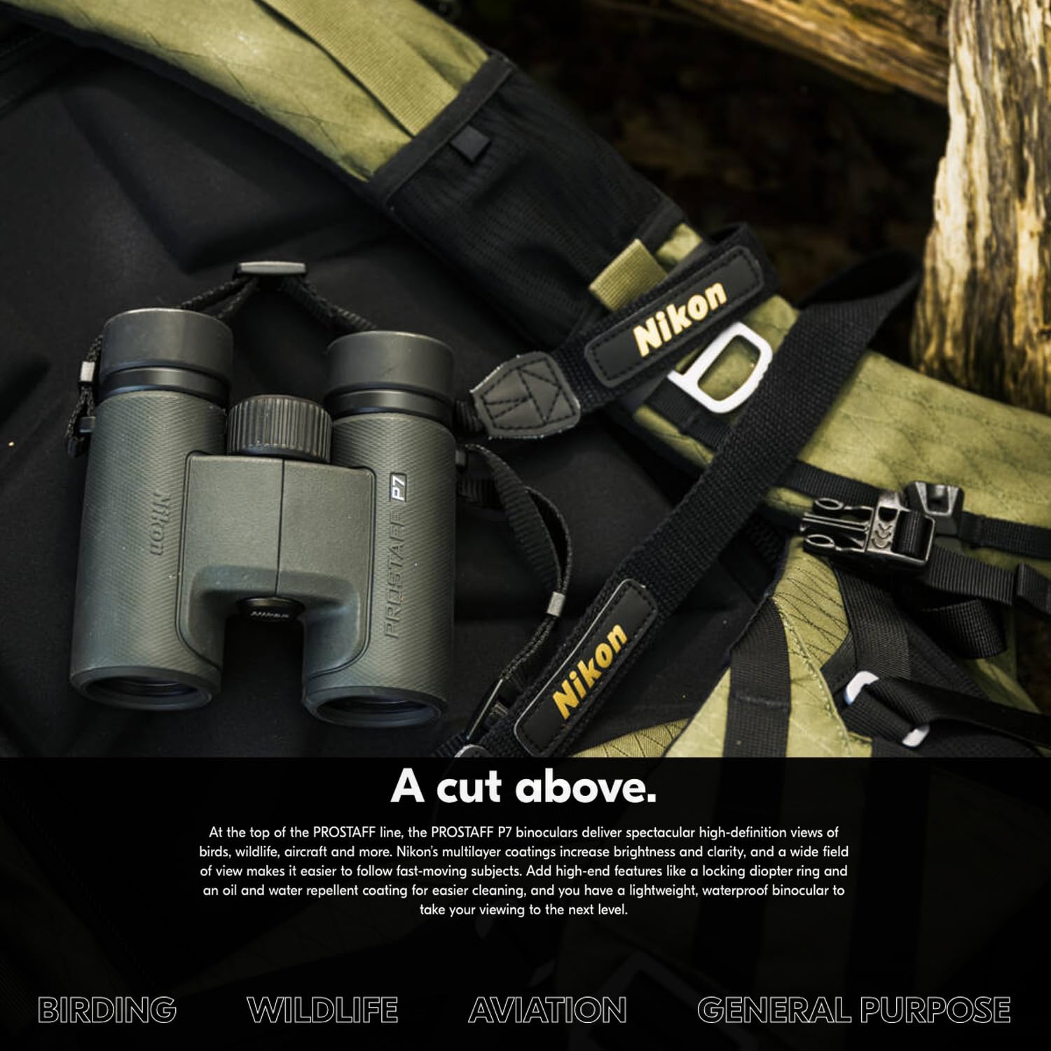 Foto 4 | Binoculares Nikon Prostaff P7 8x42 Con Bolsa, Bolígrafo De Limpieza Y Paño - Venta Internacional.