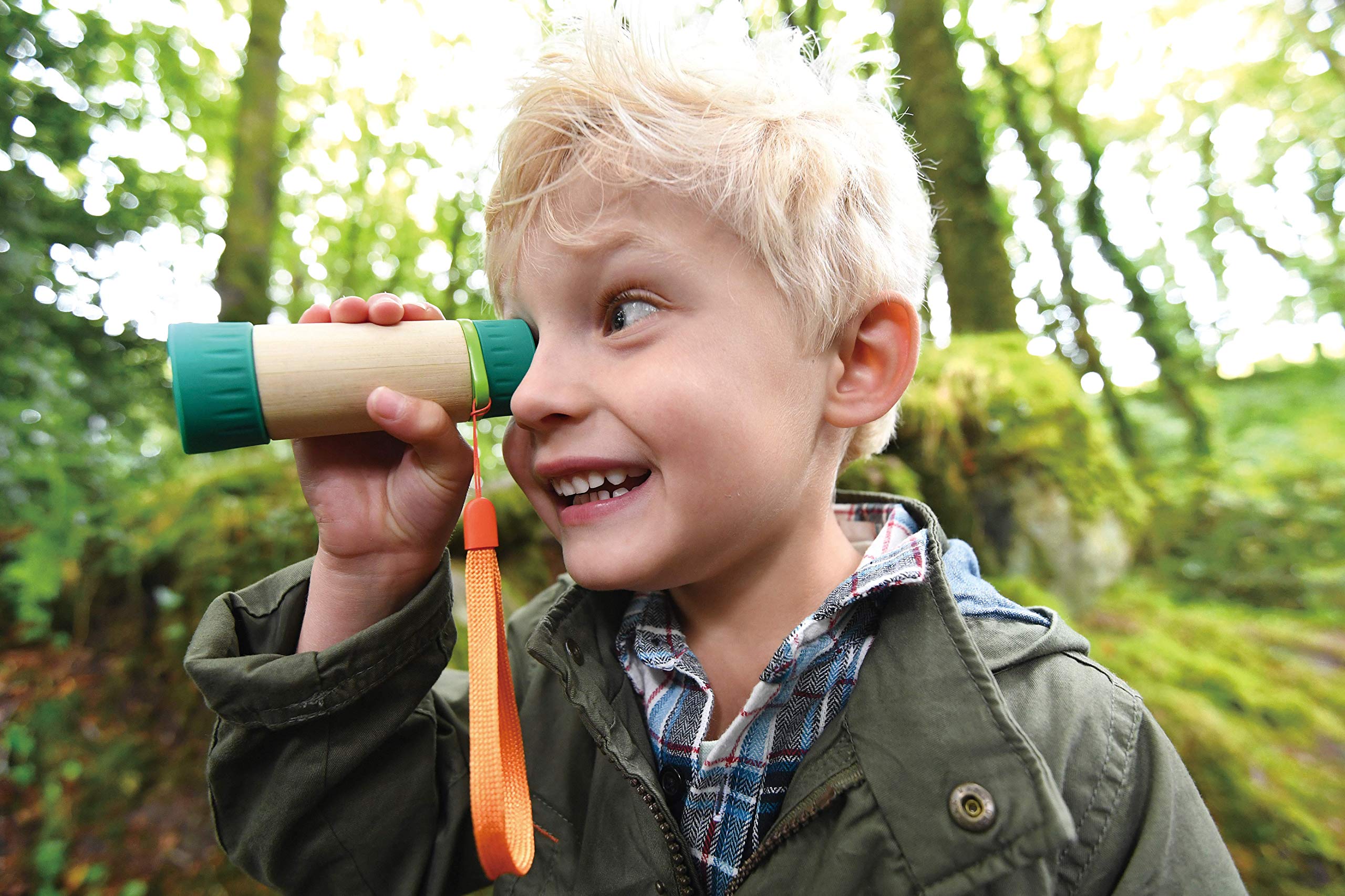 Foto 5 pulgar | Bamboo Kids Con Aumento Ajustable De 8x En Forma De Telescopio - Venta Internacional.