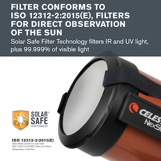 Foto 2 | Filtro Telescópico Celestron Eclipsmart Para Schmidt-cassegrain De 5» - Venta Internacional.