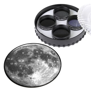 Foto 1 | Kit De Filtros Lunares Celestron Para Oculares Telescópicos De 1.25 Pulgadas - Venta Internacional.