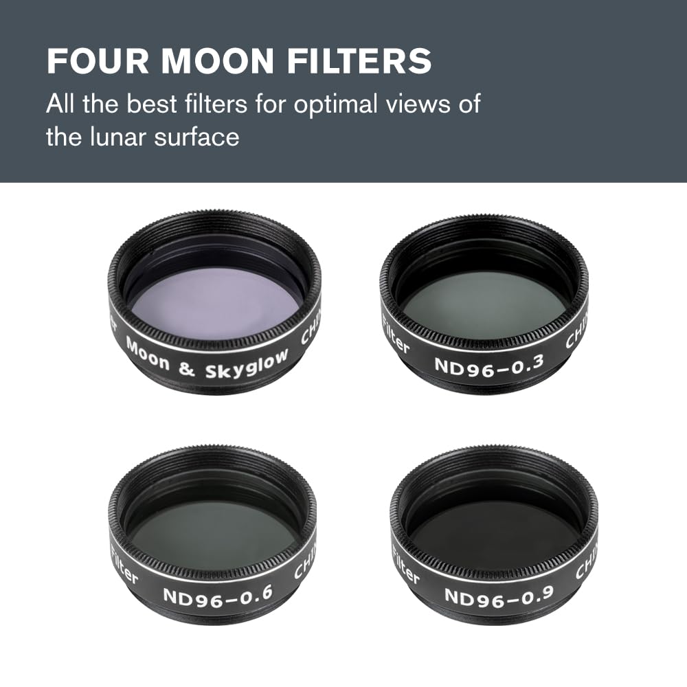 Foto 3 pulgar | Kit De Filtros Lunares Celestron Para Oculares Telescópicos De 1.25 Pulgadas - Venta Internacional.