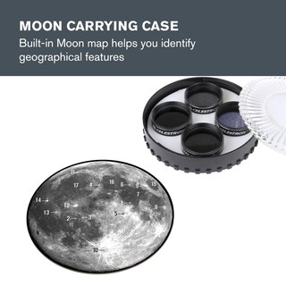 Foto 5 | Kit De Filtros Lunares Celestron Para Oculares Telescópicos De 1.25 Pulgadas - Venta Internacional.