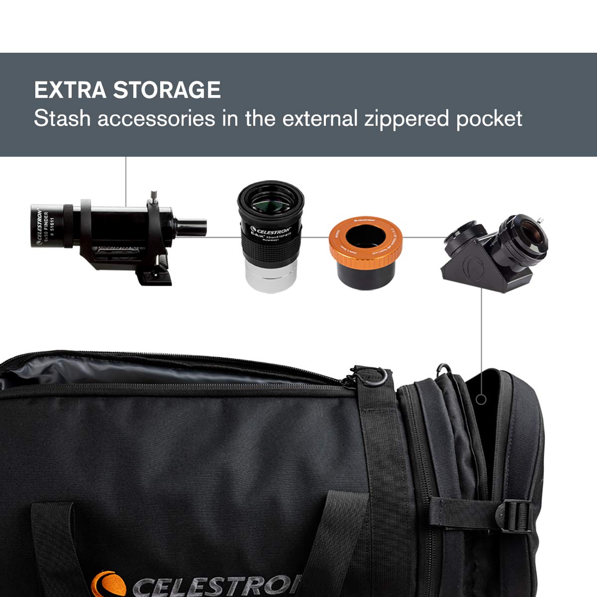 Foto 4 pulgar | Bolsa Telescópica Celestron Con Tubo Óptico De 8 Pulgadas Schmidt-cassegrain - Venta Internacional.