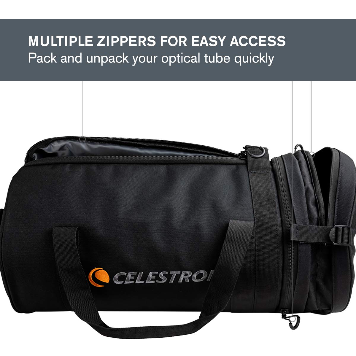 Foto 5 | Bolsa Telescópica Celestron Con Tubo Óptico De 8 Pulgadas Schmidt-cassegrain - Venta Internacional.