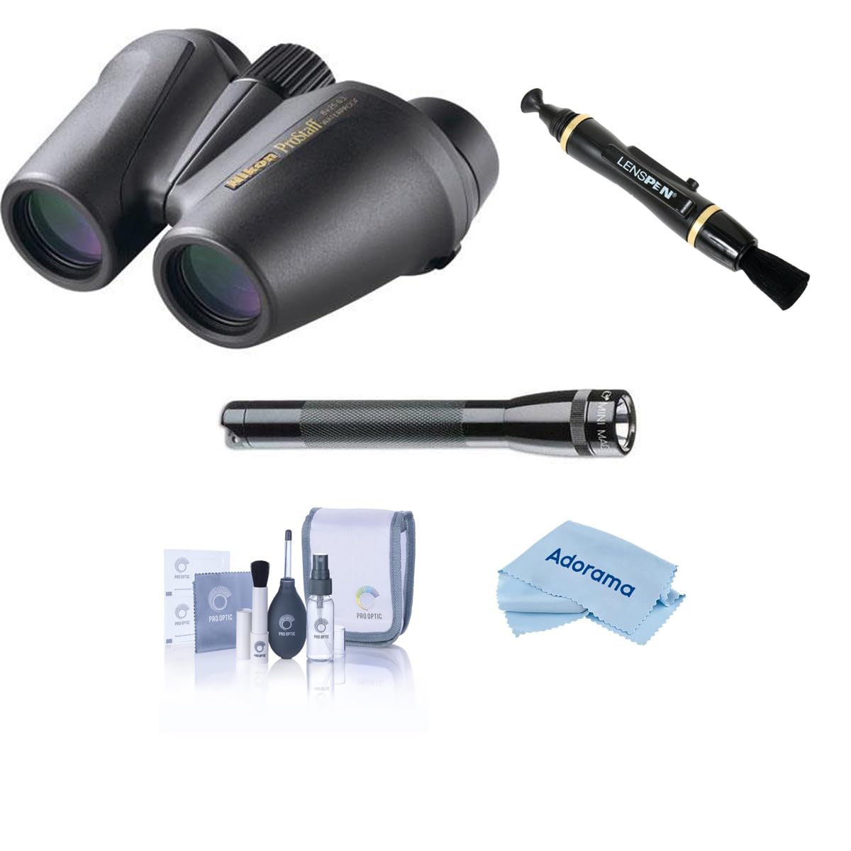 Foto 1 | Binoculares Nikon Prostaff Atb 8x25 A Prueba De Agua Negros - Venta Internacional.