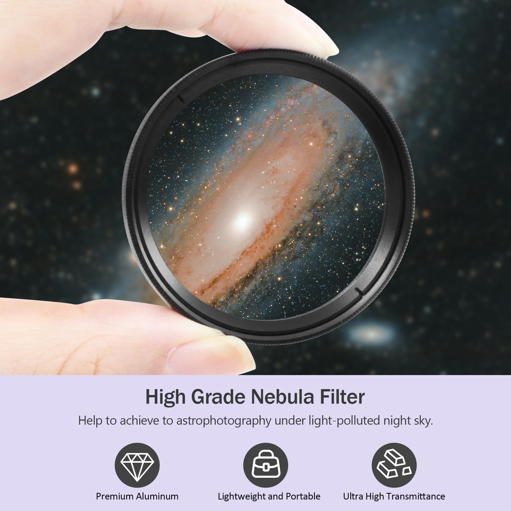 Foto 3 pulgar | Filtro Astromania Nbpf De Banda Estrecha Hidrógeno-a 12 Nm H-alfa - Venta Internacional.