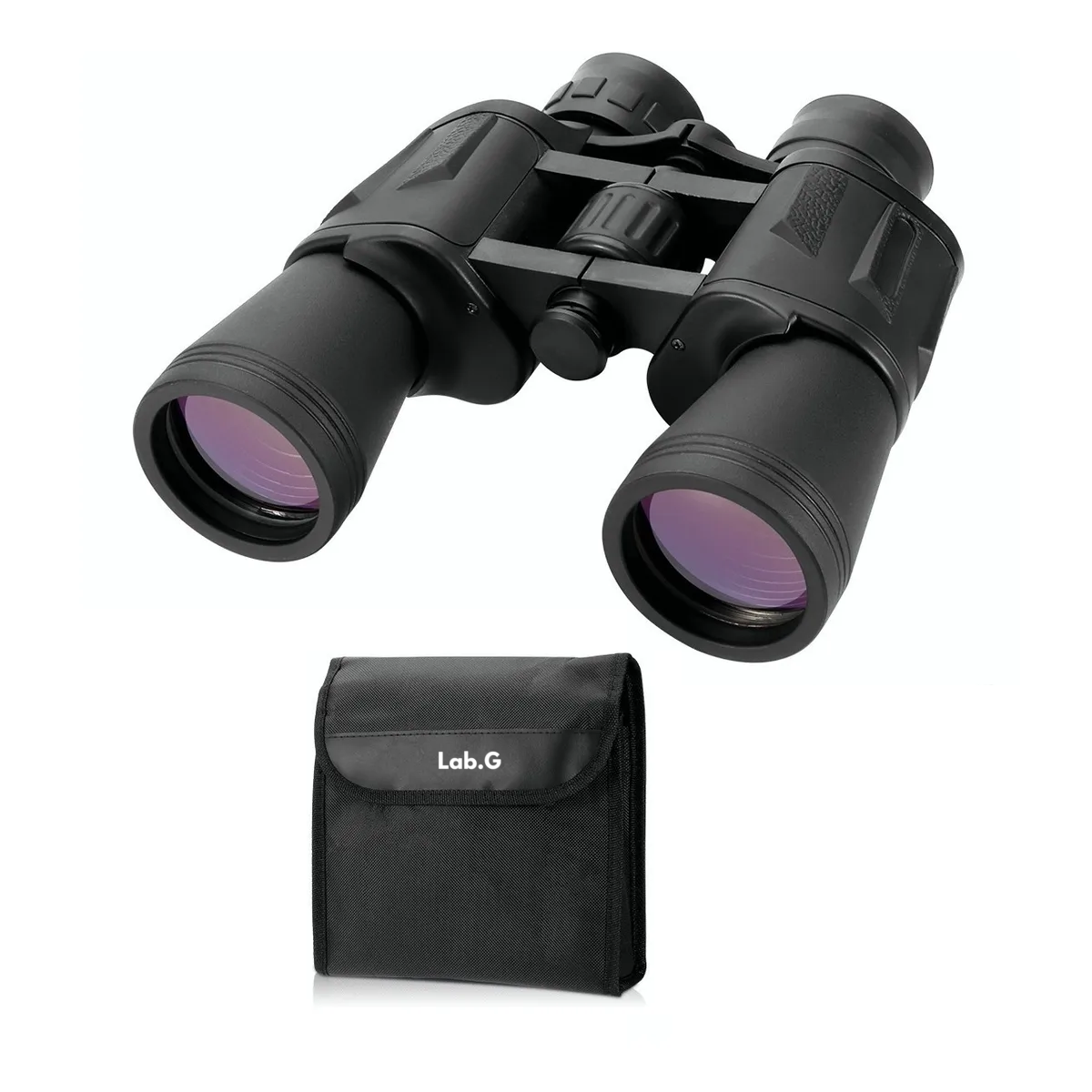 Foto 1 | Binoculares Telescopio Hd Visión Nocturna Con Bolsa 24x50 Lab.g Negro