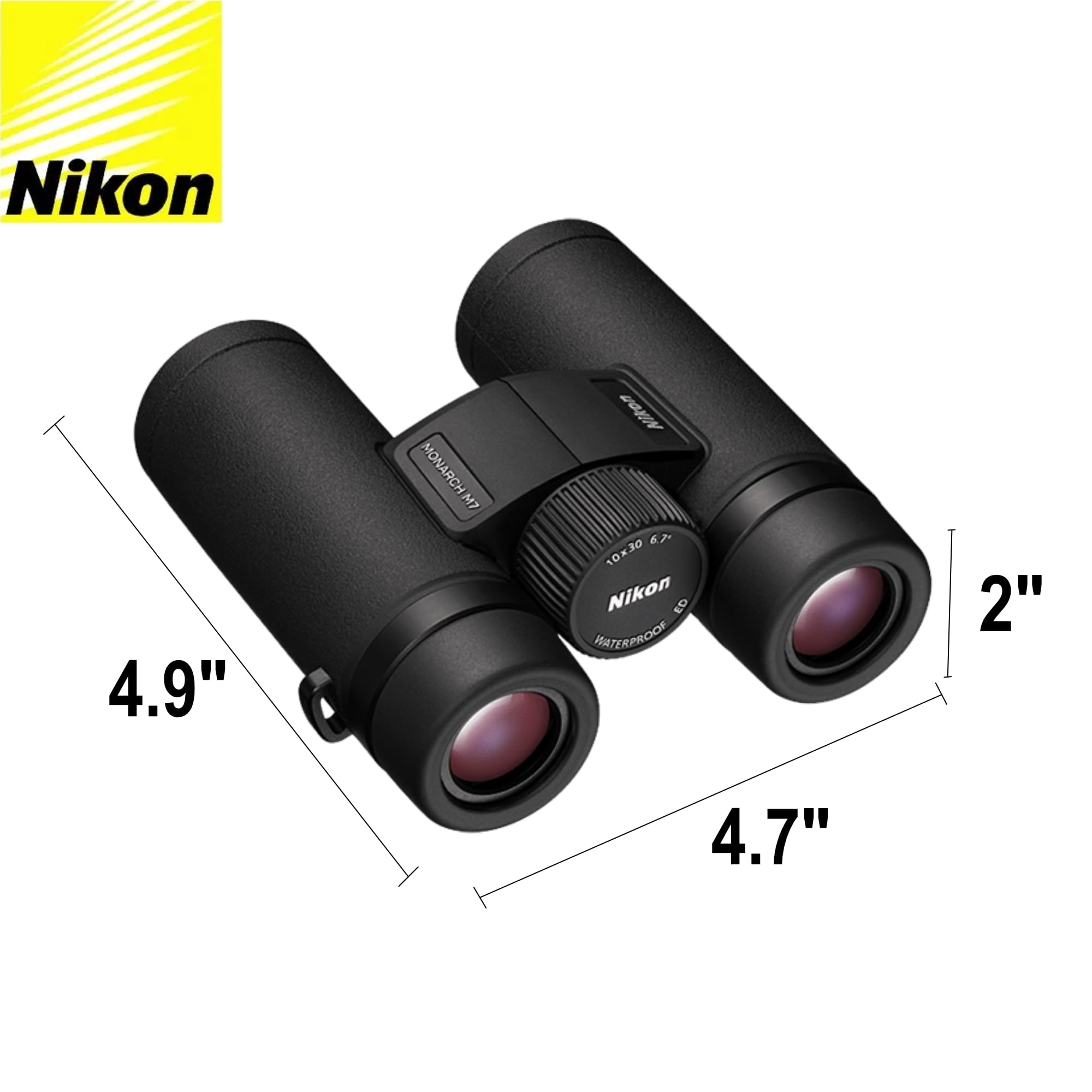 Foto 3 pulgar | Binoculares Nikon Monarch M7 10x30 (16764) Negros Con Accesorios - Venta Internacional.