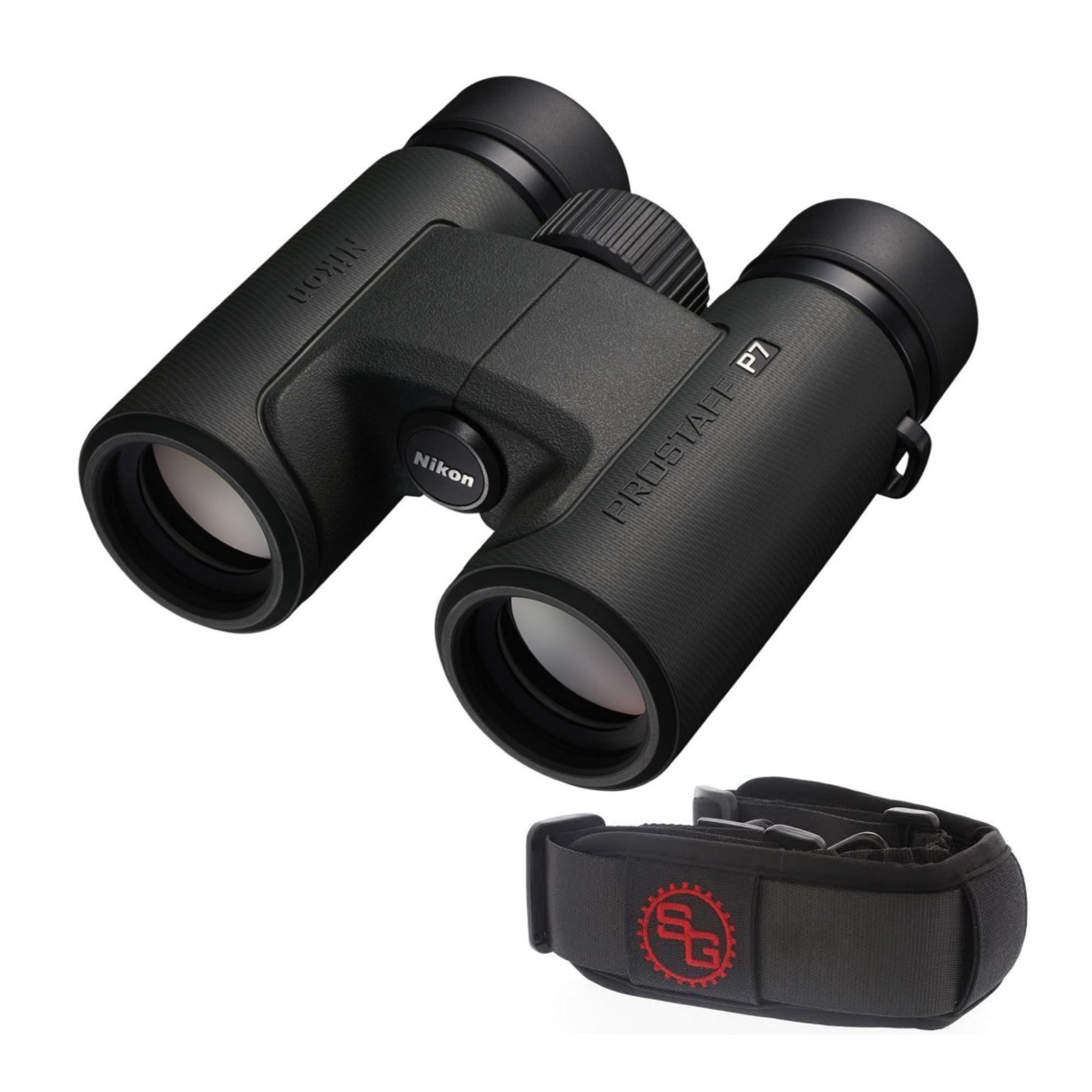 Foto 1 | Paquete De Binoculares Nikon Prostaff P7 8 X 30 Con Correa Elástica - Venta Internacional.