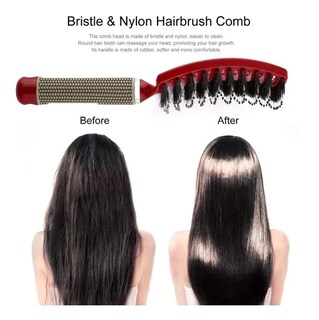 Foto 3 | Venta Internacional-Cepillo De Pelo De 2 Piezas Con Cerdas De Nailon Rojo