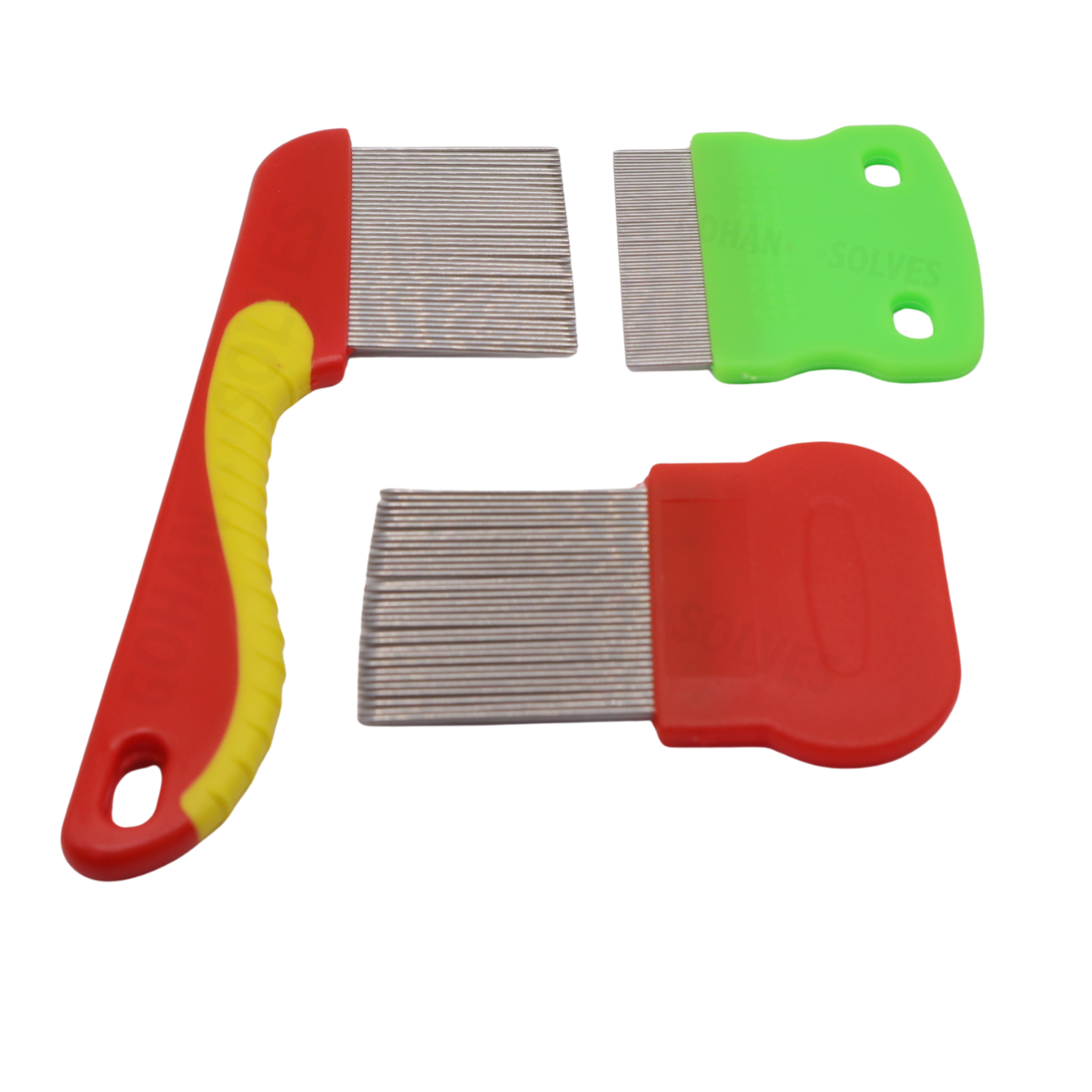 Foto 9 pulgar | Set de 3 Peines para una Eliminación Rápida y Efectiva Contra Piojos y Liendres