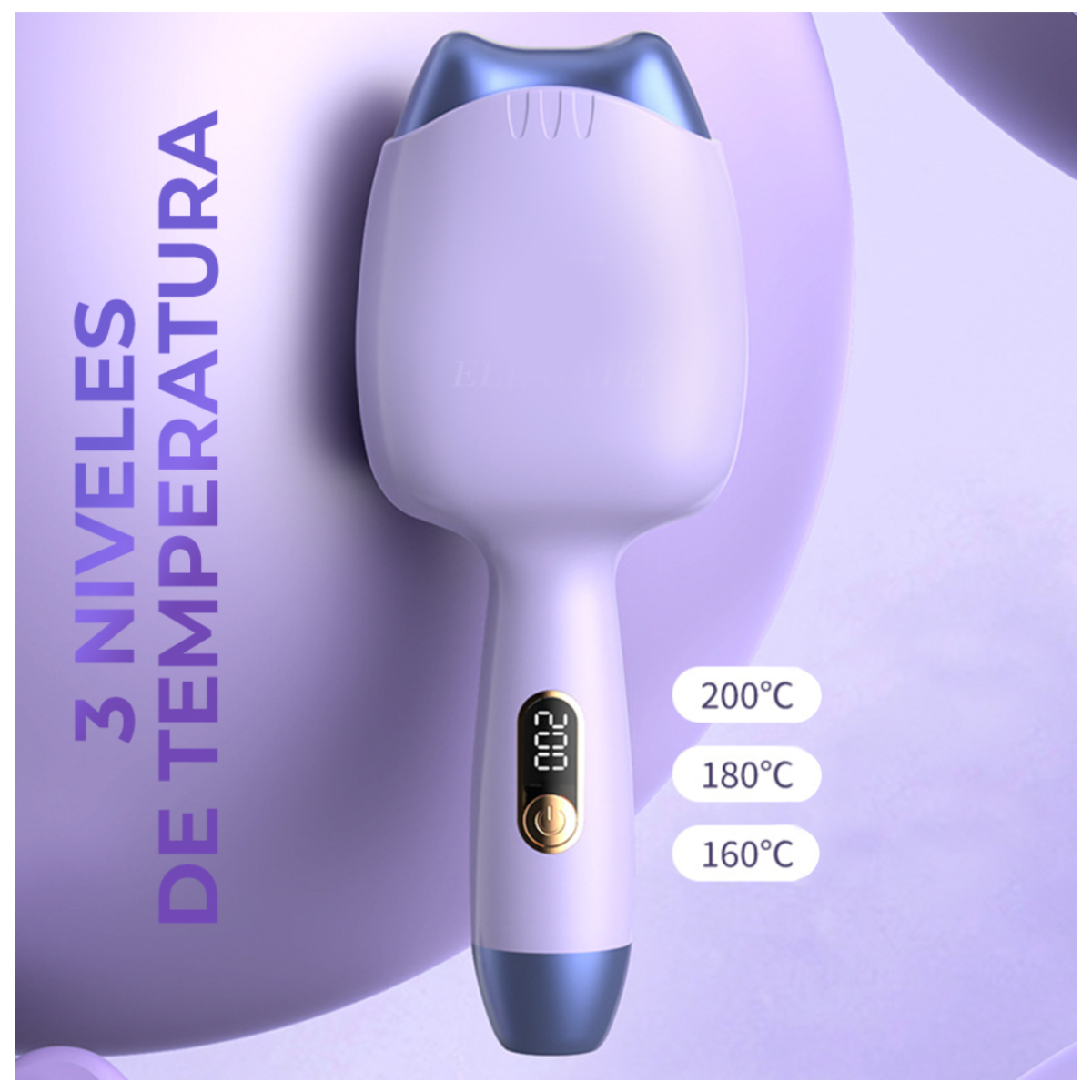 Foto 3 pulgar | Plancha para El Cabello Elegate Ondas De Sirena