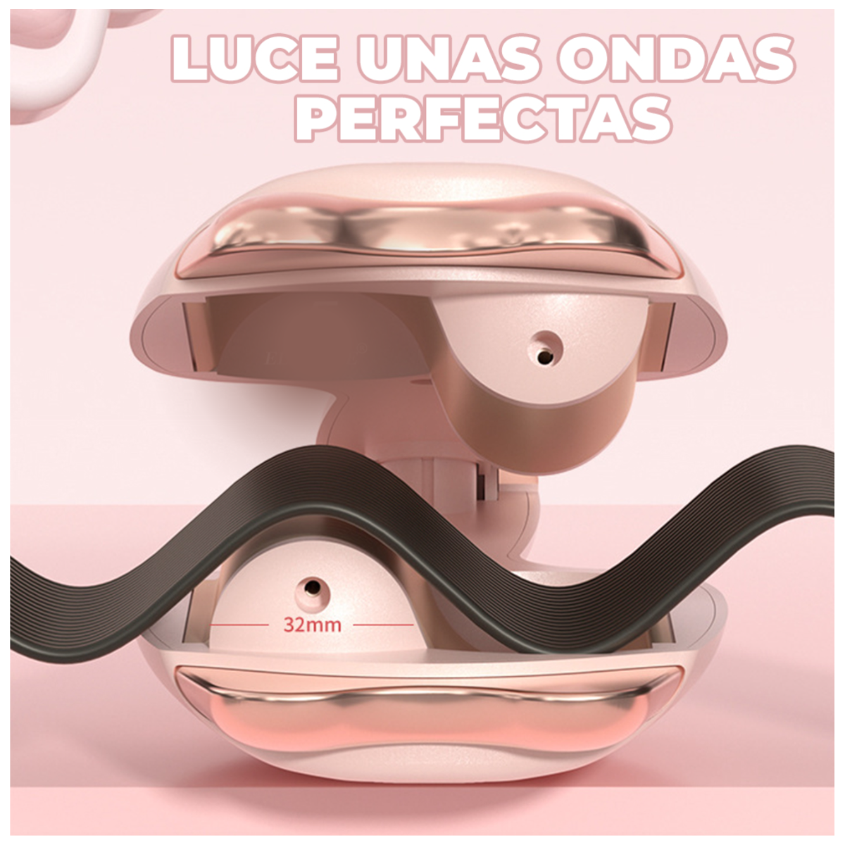 Foto 6 pulgar | Plancha para El Cabello Elegate Ondas De Sirena
