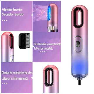 Foto 2 | Secador de Pelo Profesional Elegate 3 En 1 Con Tecnología De Iones Negativos