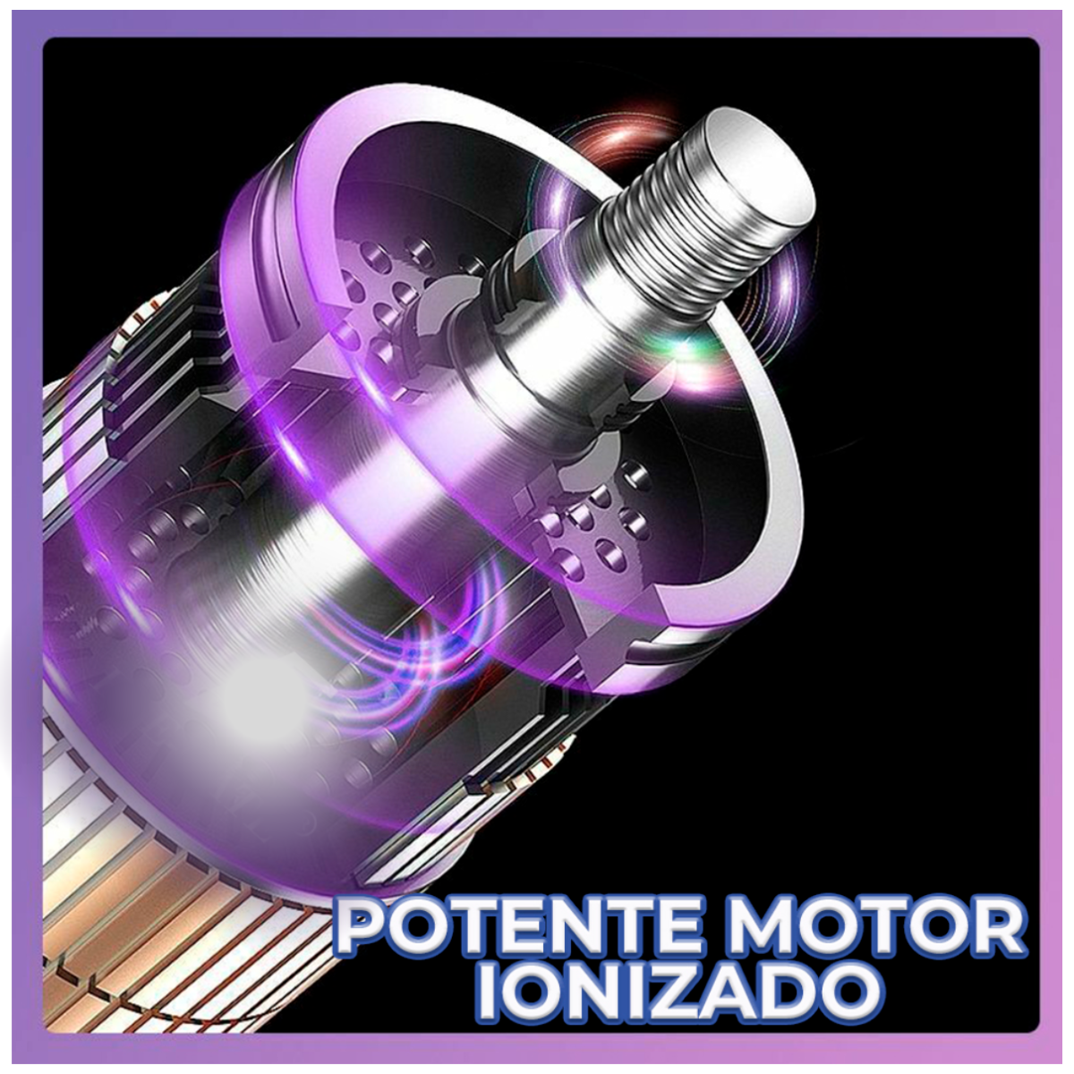 Foto 4 pulgar | Secador de Pelo Profesional Elegate 3 En 1 Con Tecnología De Iones Negativos
