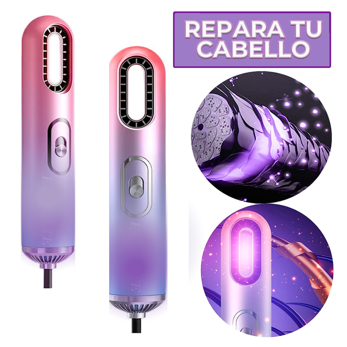 Foto 6 | Secador de Pelo Profesional Elegate 3 En 1 Con Tecnología De Iones Negativos
