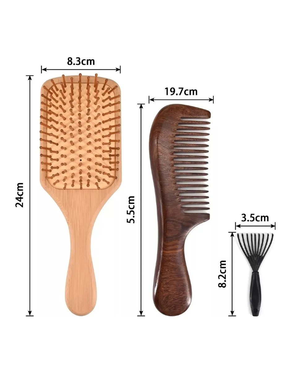 Foto 6 pulgar | Cepillos para el Cabello Güish 3 Piezas
