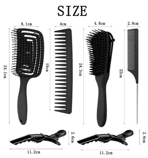 Foto 3 | Peines para el Cabello Xtellar 6 Piezas