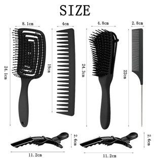 Foto 3 | Peines para el Cabello Xtellar 6 Piezas