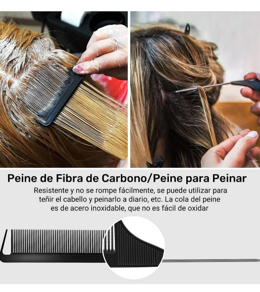 Foto 5 pulgar | Peines para el Cabello Xtellar 6 Piezas
