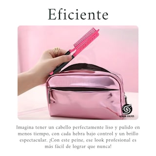 Foto 7 | Peine Alaciado Para Planchar Cabello Tenaza Estilista Alaciado Efecto Salon De Belleza Barberia