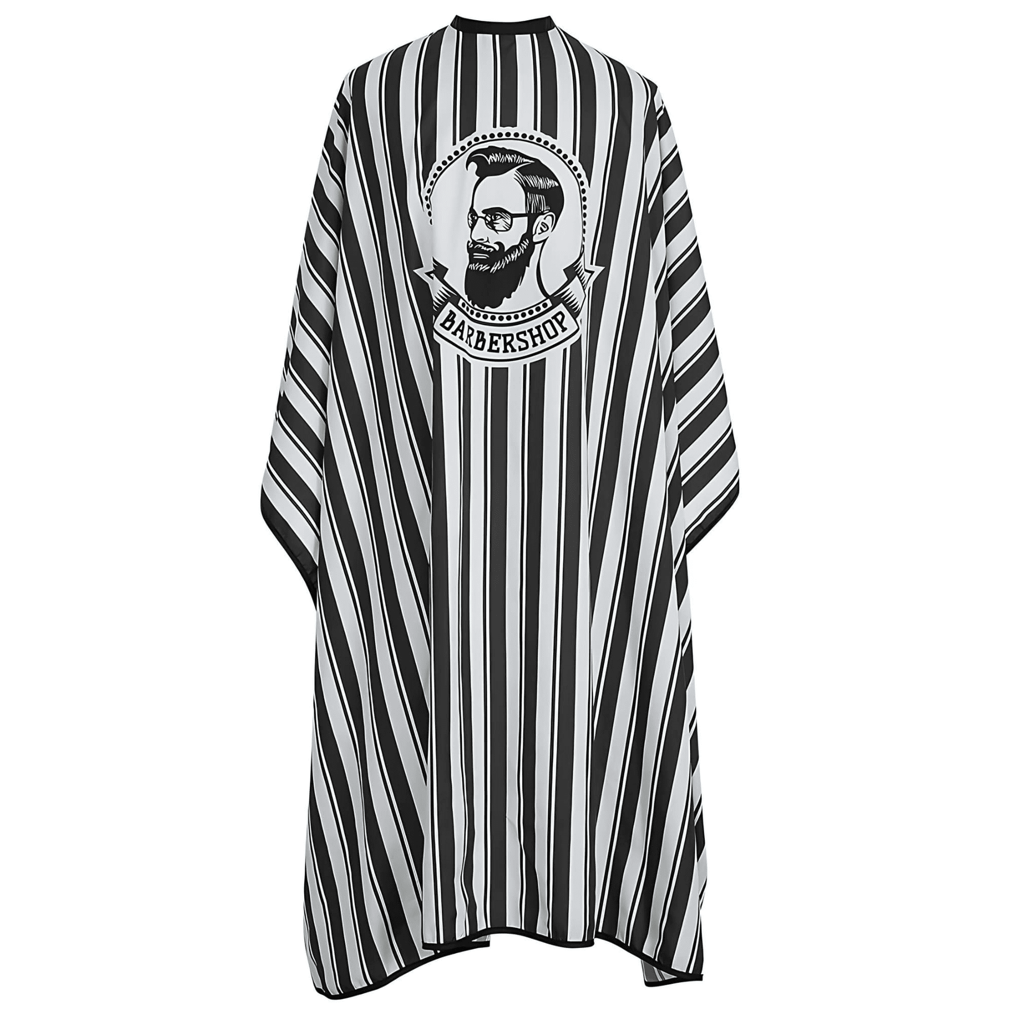 Foto 1 | Capa Para Barberia Mandil Ecomlab Estilista Barbero Corte (negro Rayas)