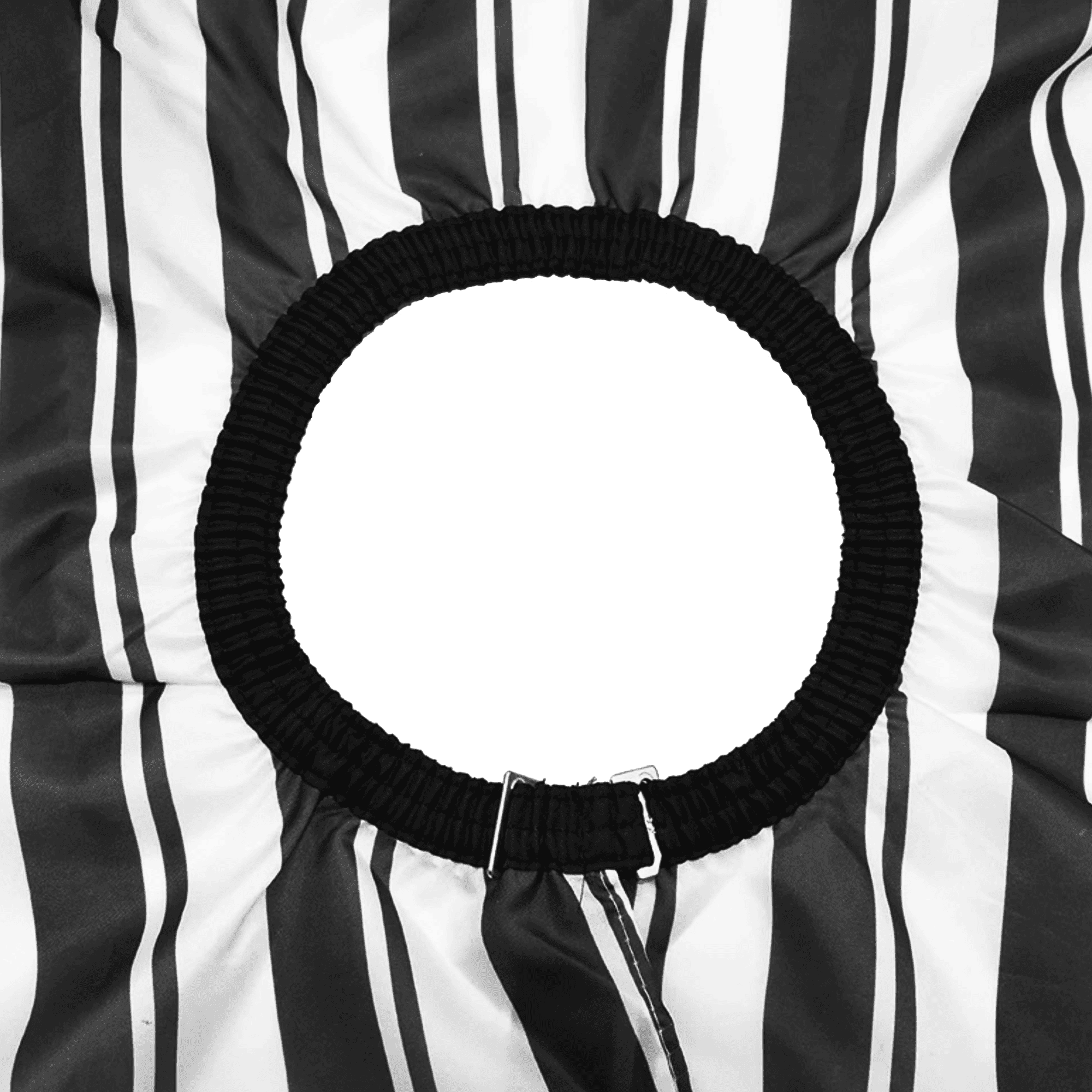 Foto 8 | Capa Para Barberia Mandil Ecomlab Estilista Barbero Corte (negro Rayas)