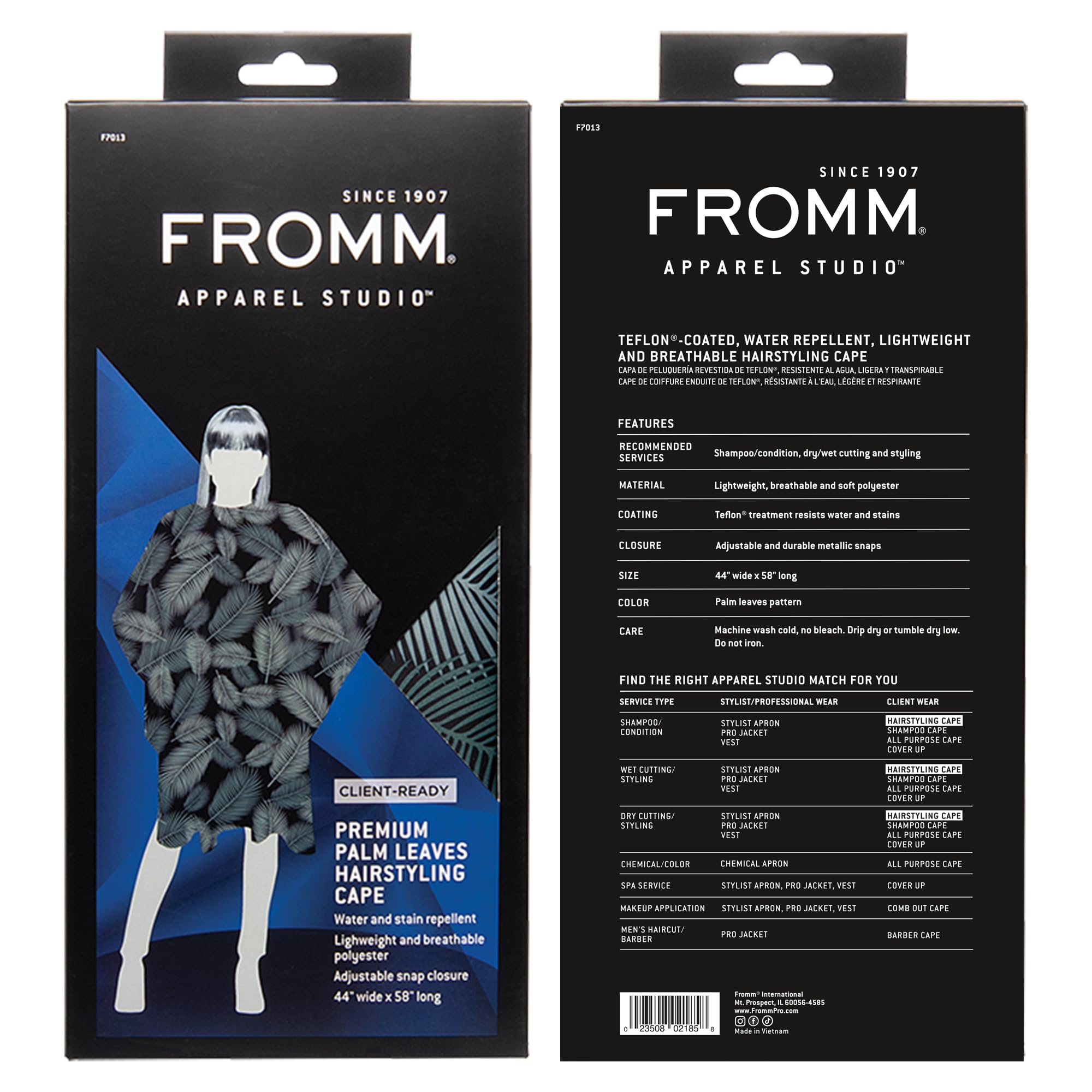Foto 6 | Capa Para Peinado Y Corte De Cabello Fromm Professional - Venta Internacional.