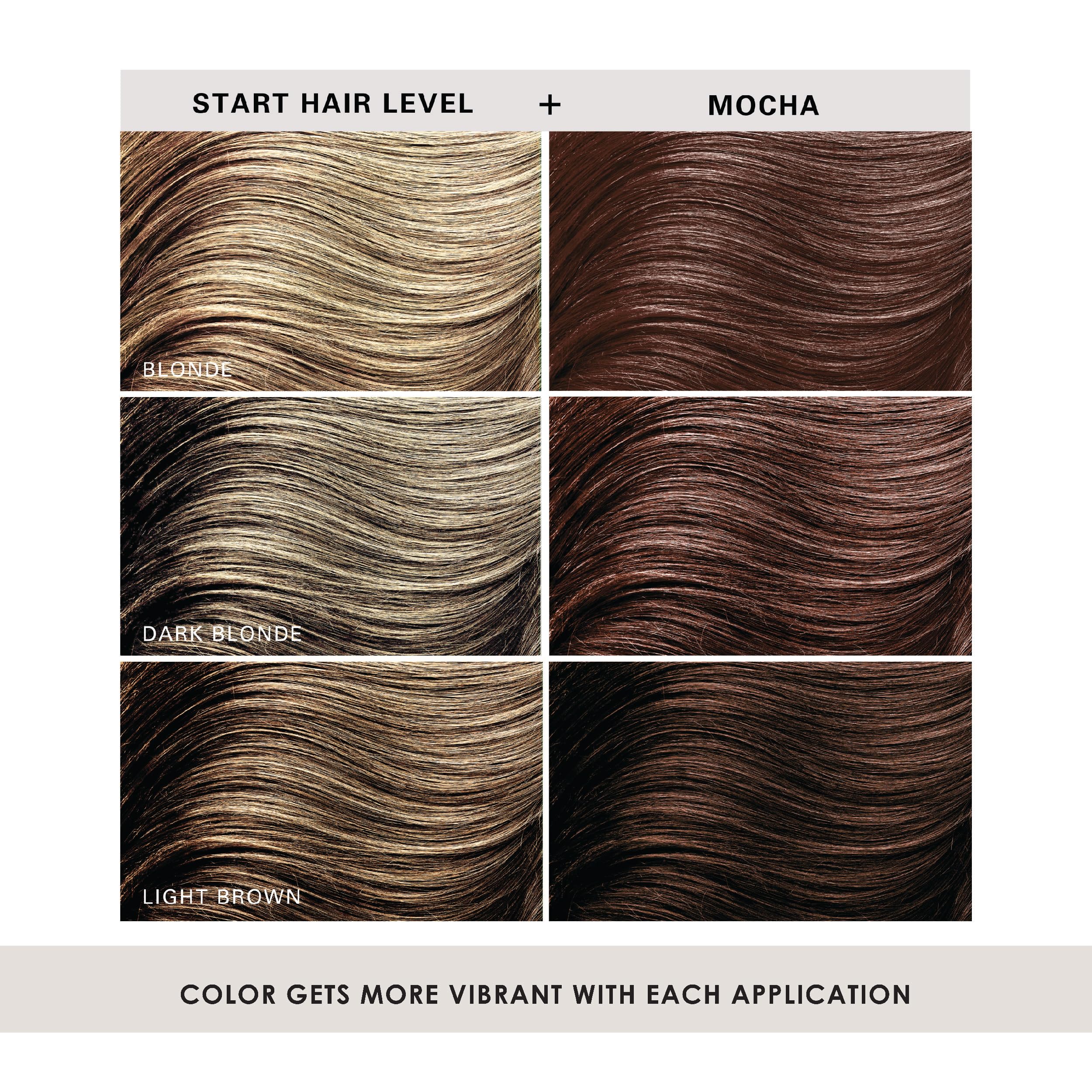 Foto 6 pulgar | Tinte Para El Cabello Keracolor Clenditioner Mocha Semi Permanent 355 Ml - Venta Internacional.