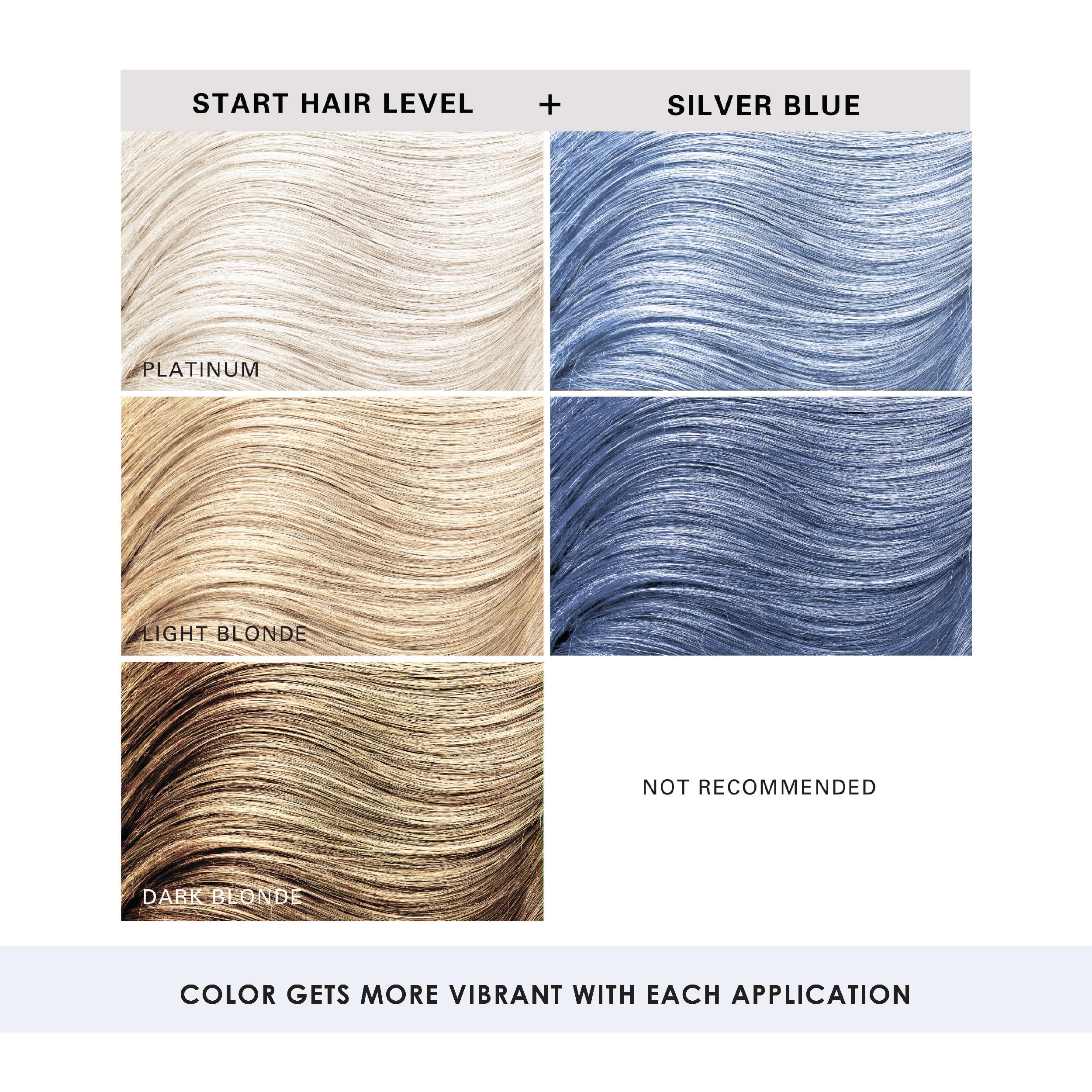 Foto 6 pulgar | Tinte Para El Cabello Keracolor Clenditioner Silver Blue 355 Ml, Libre De Crueldad Animal - Venta Internacional.