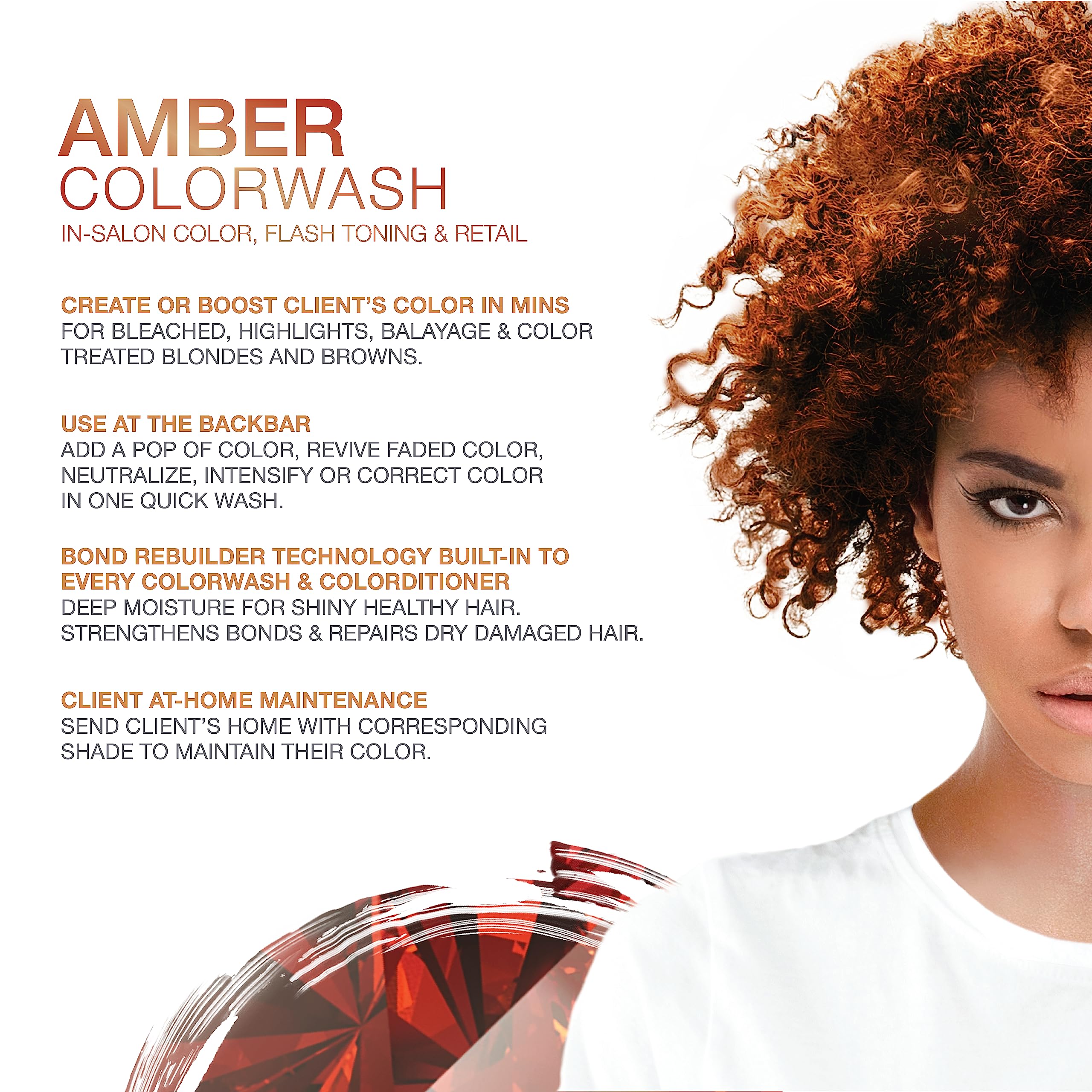 Foto 2 | Champú Depositante De Tintes Para El Cabello Celeb Luxury Gem Lites Amber - Venta Internacional.