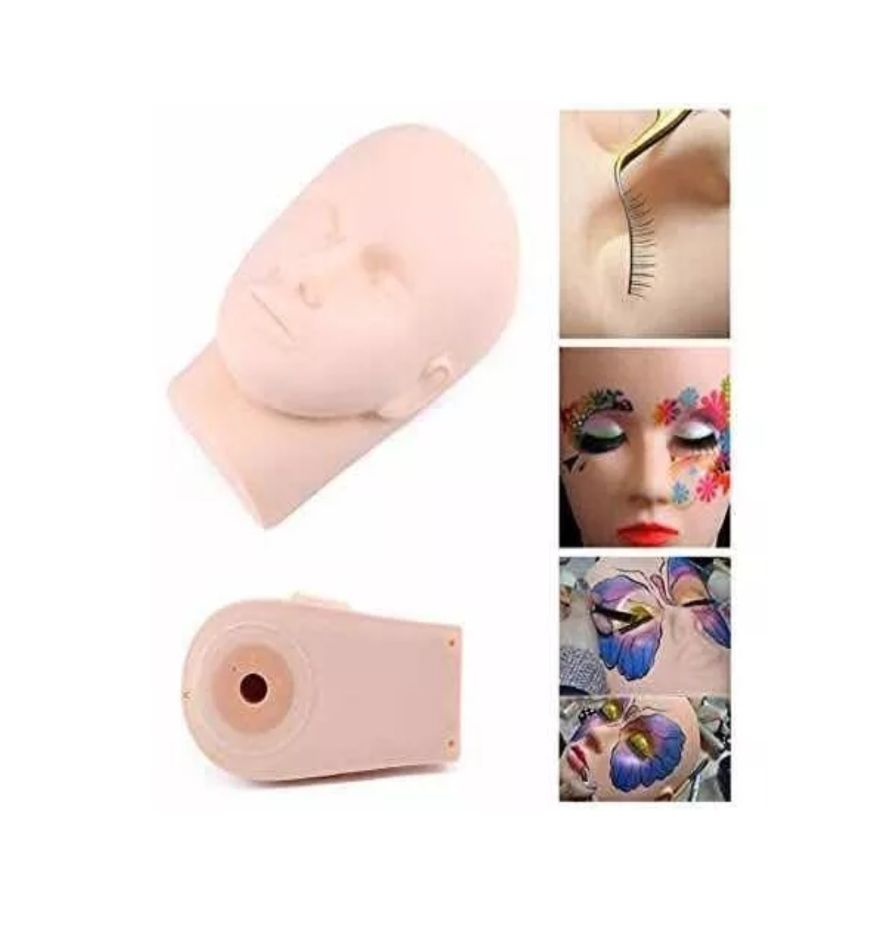 Foto 3 pulgar | Cabeza para Practica de  Maquillaje y Pestañas