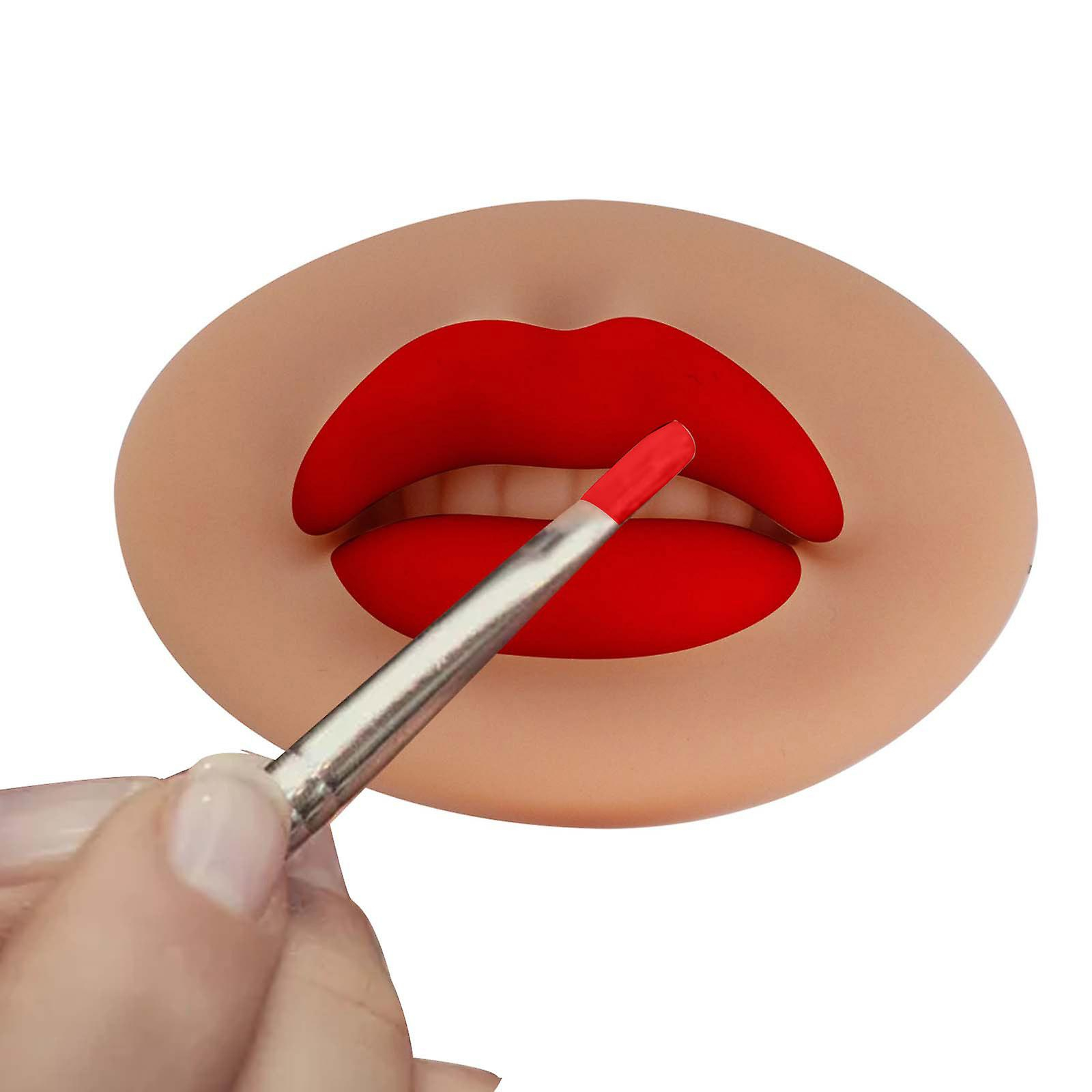 Foto 2 pulgar | Piel De Práctica De Silicona Para Maquillaje Permanente Con Modelo De Labios En 3d - Venta Internacional.