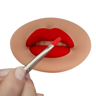 Foto 1 | Piel De Práctica De Silicona Para Maquillaje Permanente Con Modelo De Labios En 3d - Venta Internacional.