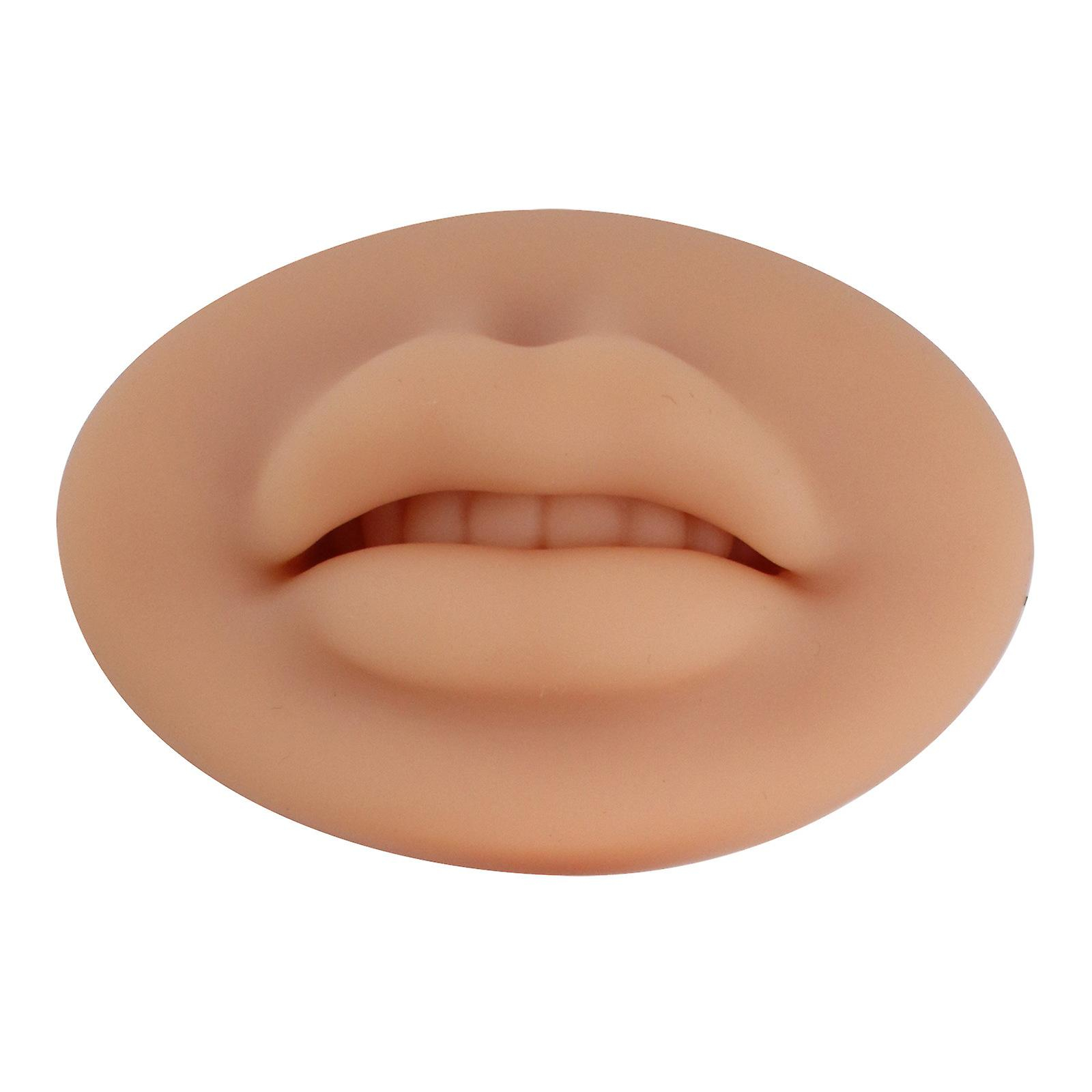 Foto 3 pulgar | Piel De Práctica De Silicona Para Maquillaje Permanente Con Modelo De Labios En 3d - Venta Internacional.