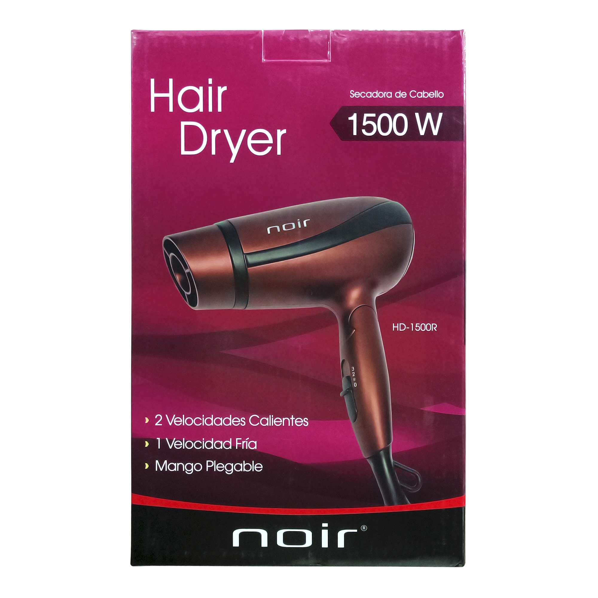 Foto 3 pulgar | Secadora de Cabello Noir Hd-1500r