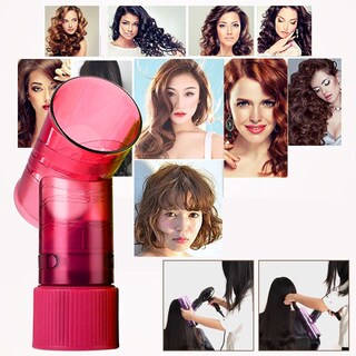 Foto 2 | Gorra De Secado De Cabello Salon Magic Con Difusor De Cabello Para Rizos Hechos A Mano - Venta Internacional.