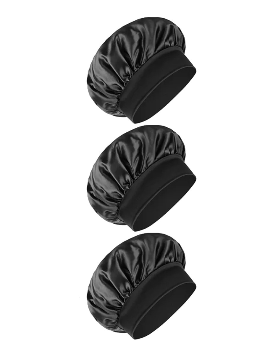 Foto 2 | 3 Gorros De Dormir Satín + Gratis Termo Güish De Regalo