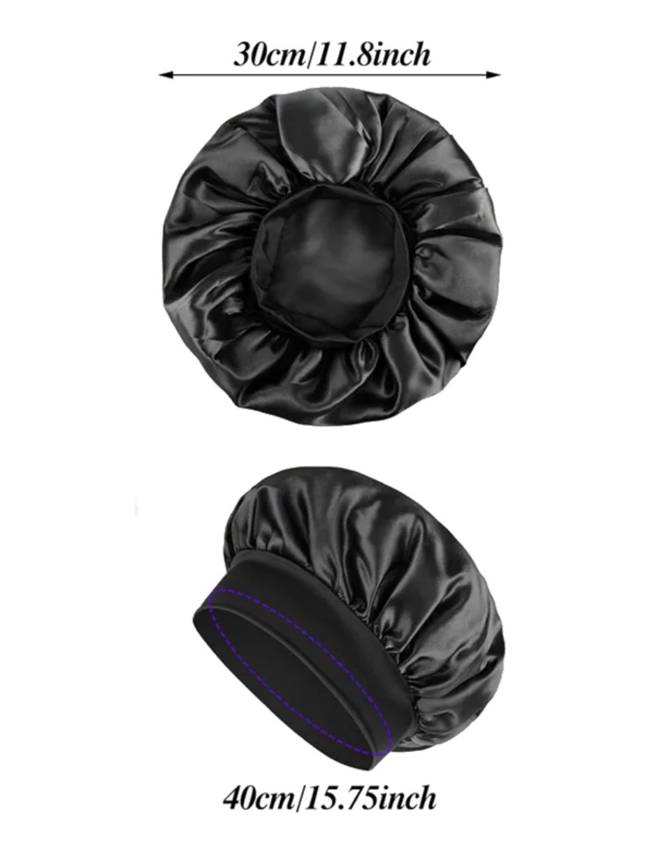 Foto 4 | 3 Gorros De Dormir Satín + Gratis Termo Güish De Regalo