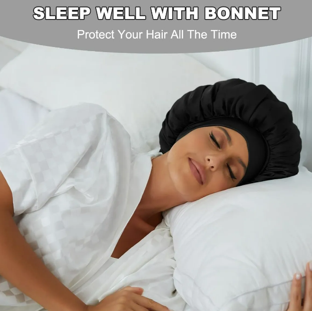 Foto 5 pulgar | Xtellar 6pz Elegantes Gorros De Satén Para Dormir Y Cuidado Óptimo Del Cabello