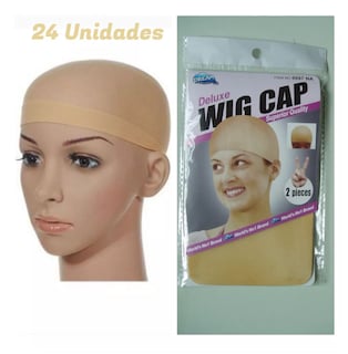 Foto 2 | Malla Red Gorro Cofia Cabello Peluca 24 Piezas, Color Carne Beige