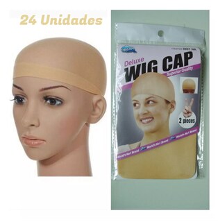 Foto 2 | Malla Red Gorro Cofia Cabello Peluca 24 Piezas, Color Carne Beige