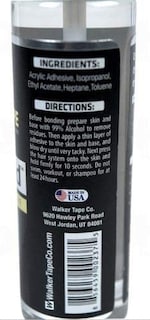 Foto 4 | Pegamento Adhesivo Para Pelucas Walker Tape Ultra Hold De 40 Ml Con Brocha - Venta Internacional.