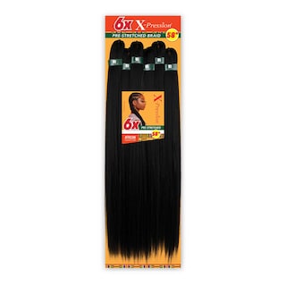 Foto 1 | Braiding Hair Sensationnel Xpression Kanekalon 6x 147cm 1b - Venta Internacional.